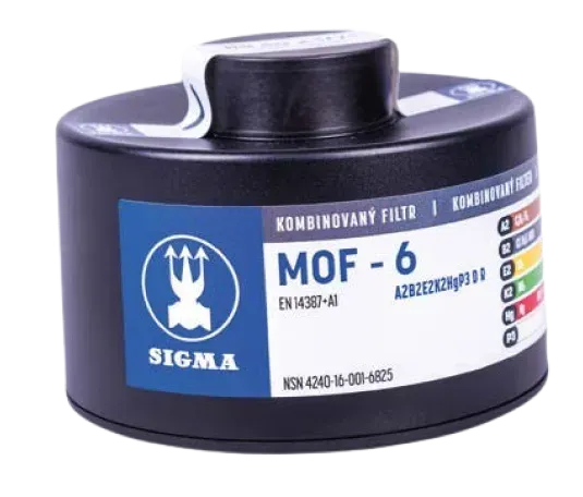 Комбінований фільтр MOF-6  A2B2E2K2HGP3DR
